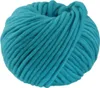 A ball of thick, turquoise yarn. Produktbild-Vorschau