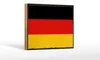 Holzschild Flagge Deutschlands 18x12 cm Retro Flag Germany Produktbild-Vorschau 1