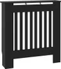 vidaXL Holzwerkstoff Heizkörperverkleidung Schwarz 78 cm Produktbild-Vorschau 1