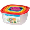 Set aus 7 Lebensmittelbehältern Produktbild-Vorschau 3