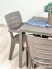 Set de salle à manger d'extérieur avec table rectangulaire Voir les images du produit 4