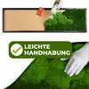 Moosbild DIY Set - Do It Yourself Wandbild (Schwarz 60x30 Produktbild-Vorschau 1