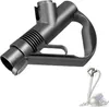 A close-up of a vacuum cleaner handle attachment. Produktbild-Vorschau