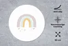 MuchoWow® Mauspad Mousepad Regenbogen - Herzen - Mädchen - Produktbild-Vorschau 2