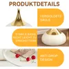 Product details for a round side table, highlighting its features. Produktbild-Vorschau