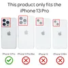 NALIA Klares Hybrid Case mit Kette für iPhone 13 Pro, Produktbild-Vorschau 4