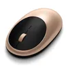 A close-up studio shot of a gold and black computer mouse on a white background. Voir les images du produit