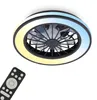 Deckenventilator mit Beleuchtung Fernbedienung Ventilator Produktbild-Vorschau 1