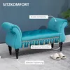 HOMCOM Luxus Sitzbank Polsterbank Hockerbank Kautschuk Produktbild-Vorschau 5