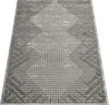 Tapiso Teppich Crystal Modern Hellgrau Schwarz Wohnzimmer Produktbild-Vorschau 4