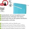 WENKO Handtuch Halter QUADRO ohne bohren Edelstahl Stangen Produktbild-Vorschau 3