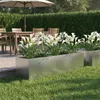 Vaso da giardino in acciaio inossidabile, colore argento, Anteprima dell’immagine prodotto 2