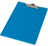 Cartella per appunti A4 PVC foil lino goffrato colorato blu Anteprima dell’immagine prodotto 1