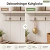 Boltze Dekoanhänger Kuhglocke,Glocke, L 25 cm, H 6 cm, Produktbild-Vorschau 6