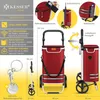KESSER® Einkaufstrolley klappbar mit 56L Kapazität und Produktbild-Vorschau 7