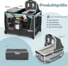 COSTWAY 5 in 1 Beistellbett Baby, Reisebett mit Stubenwagen Produktbild-Vorschau 2