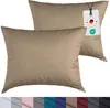 Kissenbezug 40x80 cm aus 100% Mikrofaser, Kissenhülle Braun Produktbild-Vorschau 1