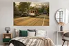 MuchoWow® Poster Eine Straßenbahn fährt in Richtung des Produktbild-Vorschau 4