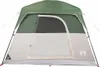 vidaXL Tenda da campeggio 4 persone Verde Impermeabile Anteprima dell’immagine prodotto 5