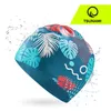 TSUNAMI Damen Silikon Schwimmkappe, lange Haare, Pool Produktbild-Vorschau 2