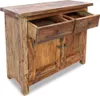 vidaXL Buffet en aluminium massif 75 x 30 x 65 cm Voir les images du produit 4