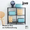 Jive opbergbox met deksel, 16 liter, 3-delig. Stapelbare Productafbeelding-voorbeeld 2