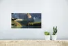 MuchoWow® Poster Schneebedeckte Berge und Wälder spiegeln Produktbild-Vorschau 5