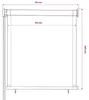 vidaXL Buitenrolgordijn, 65 (breedte) x 140 (hoogte) cm, Productafbeelding-voorbeeld 5
