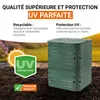 GARANTIA THERMO-KING Composteur 400 L, vert en Carton Voir les images du produit 6