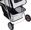 Hundewagen Hundebuggy bis 10 kg Klappbar verstellbares Produktbild-Vorschau 9