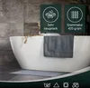 2er-Set Badematten, Baumwolle,  50x70 cm, 740g/qm, grau Produktbild-Vorschau 4