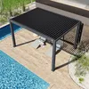PRIMEYARD Pergola 3x4 m słupy aluminium z dachem z Podgląd zdjęcia produktu 9