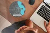 MuchoWow® Mauspad Mousepad Blau - Deutschland - Karte - Produktbild-Vorschau 3
