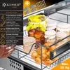 KESSER® Tiroir télescopique en acier inoxydable chromé, Voir les images du produit 2