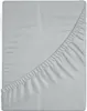 Jersey Betttuch silber 240x220 30cm Baumwolle Gewicht: 125 Produktbild-Vorschau 4