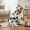 Piżama dziecięca jednoczęściowa ciepła krowa prezent strój Podgląd zdjęcia produktu 5