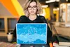 MuchoWow® Laptop Aufkleber Sticker Cover Waage - Muster - Produktbild-Vorschau 5