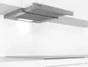 A close-up, straight-on view of a Bosch flat-screen range hood mounted under a cabinet. Náhľad obrázku produktu
