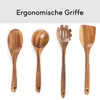 Hanseküche Küchenhelfer-Set aus Holz, 5-teilig - Produktbild-Vorschau 5
