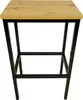 BEGRYF Barhocker 65 cm Eichefarben 40x30 cm, schwarzes Produktbild-Vorschau 9