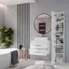 Mobiletto da bagno NEL 60, bianco, sospeso, 2 cassetti, 60 Anteprima dell’immagine prodotto 17