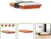 The Living Store Massivholzbett mit LED-Beleuchtung Produktbild-Vorschau 1