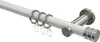 Interdeco Gardinenstange / Vorhangstange Weiß / Produktbild-Vorschau 1