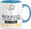 Musikwissenschaftlerin Geschenk Tasse Becher Die Frau Die Produktbild-Vorschau 1
