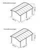 PALRAM-Carport Arcadia 5000-anthracite-7306 Voir les images du produit 32