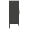 vidaXL Lagerschrank Anthrazit 42,5x35x101,5 cm Stahl Produktbild-Vorschau 4