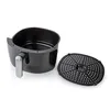A black air fryer basket and its perforated insert are shown on a white background. Náhľad obrázku produktu