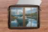 MuchoWow® Laptop Hülle 14 ZollAussicht - Boot - Wasser Produktbild-Vorschau 5