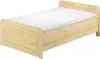 Seniorenbett extra hoch 120x200 Einzelbett Holzbett Produktbild-Vorschau 1