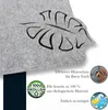 4-Teiliges Set aus Filz Tischuntersetzer, Platzset Produktbild-Vorschau 14